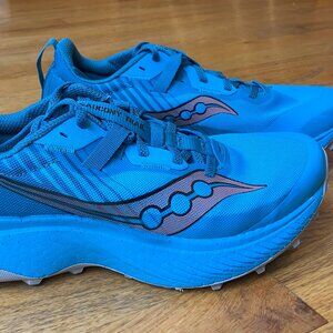 Saucony Endorphin Edge Trail-Running Shoes - Women's 7.5 Ocean/Loam